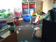 Resist the urge to tidy; read your Bible instead!