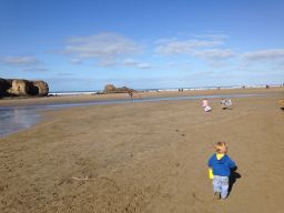 The Brookses having fun